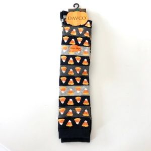 Davco knee high socks - candy corn